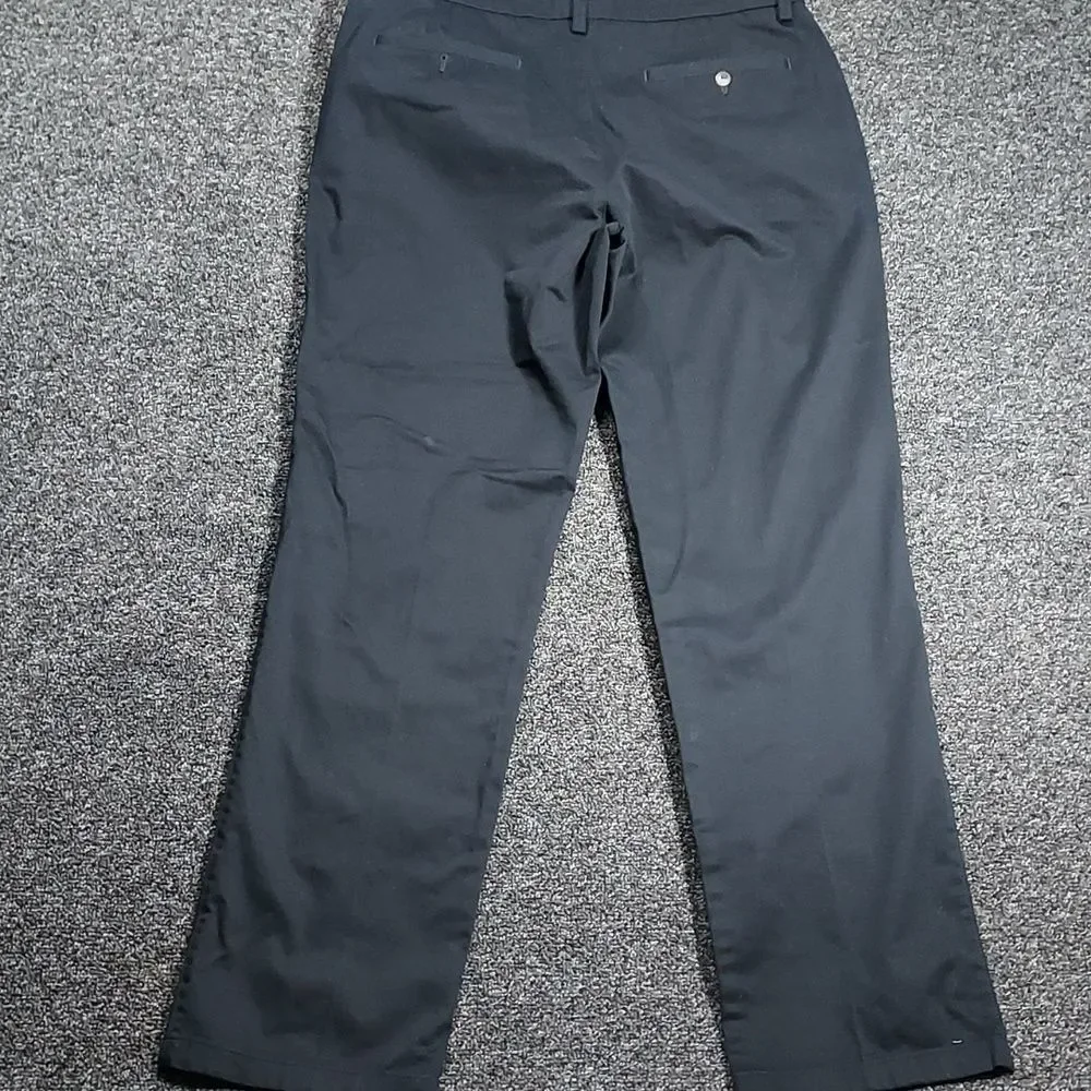 Black St. John's Bay Men's Dress Pants Size 34X32